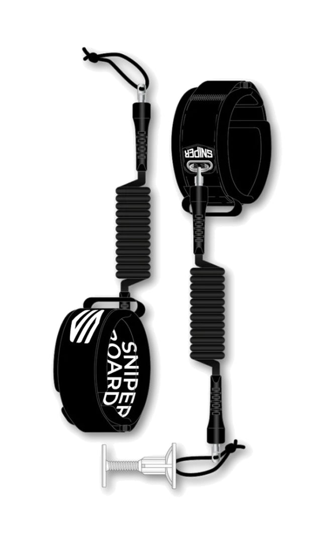 Deluxe Biceps Coiled Leash Bodyboard#LeashsSniper