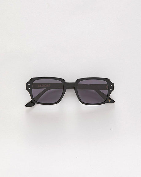 Wilson - Black Polished / Black - Sunglasses - EPOKHE EYEWEAR