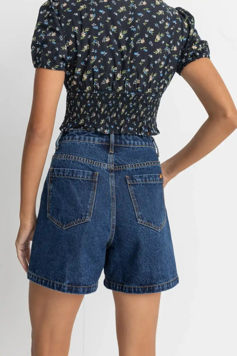 Escasquett - Shirt Denim Short En Jean Femme#ShortsRhythm