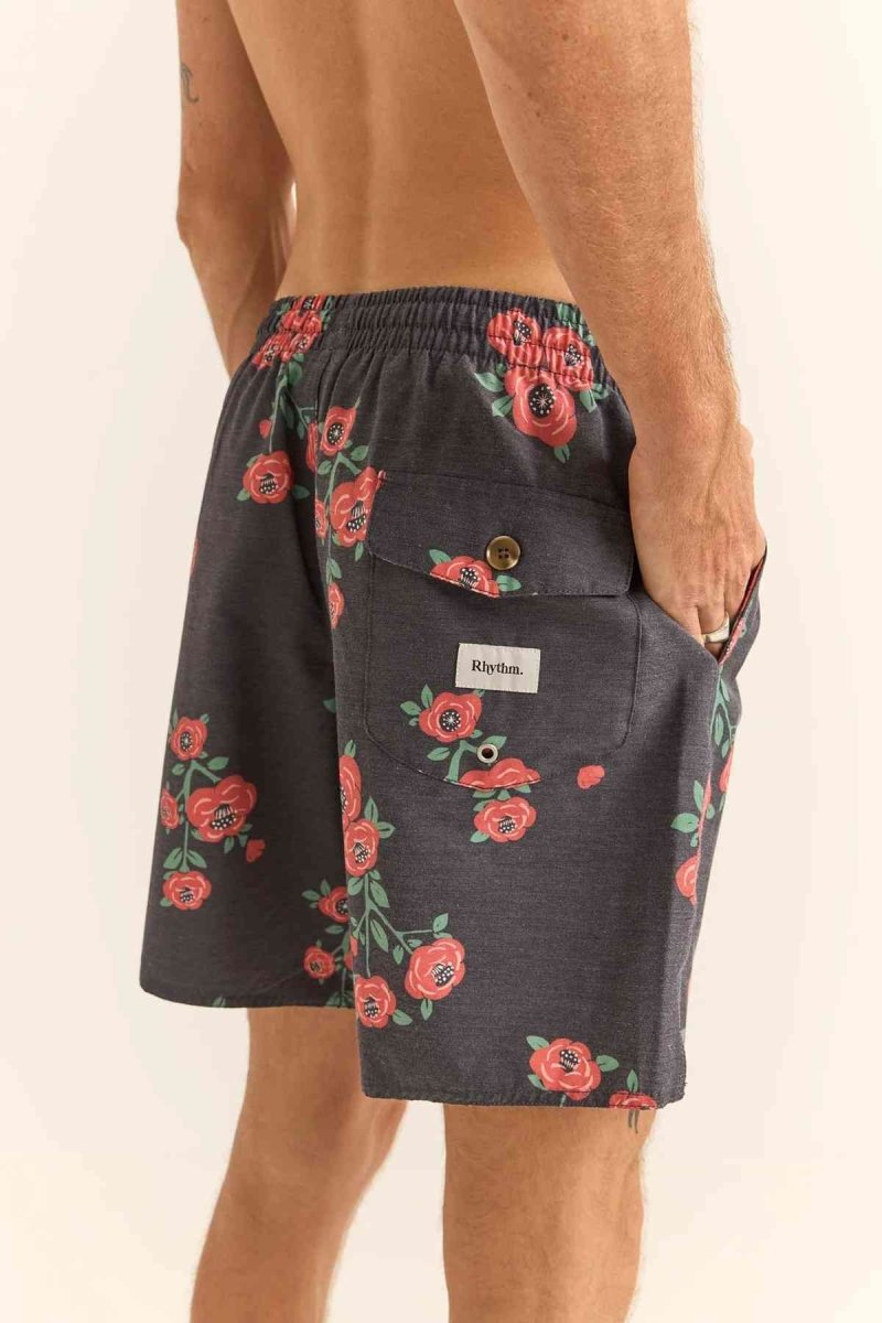 Floral Beach Short Homme#ShortsRhythm