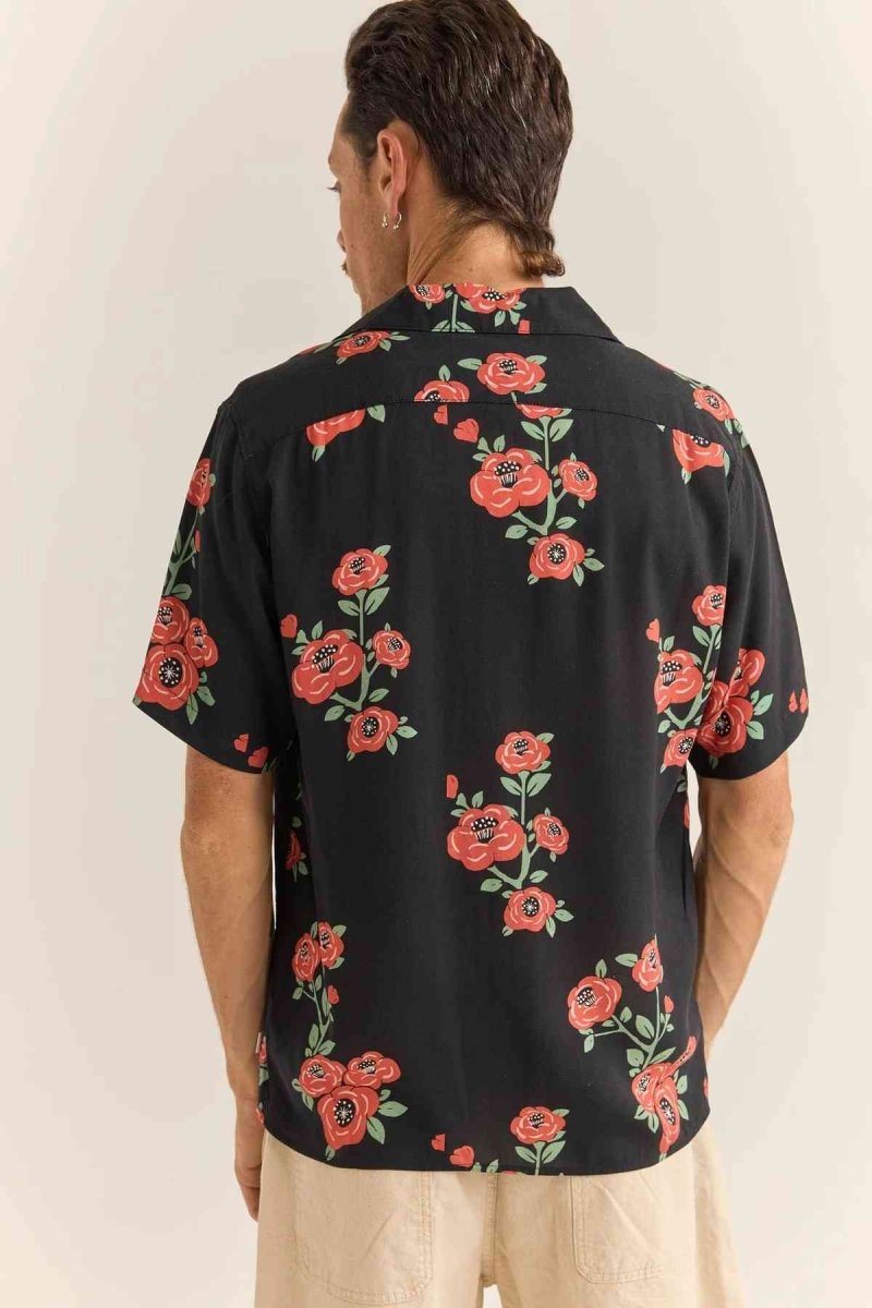 Floral Ss Shirt Mann#HemdenRhythm