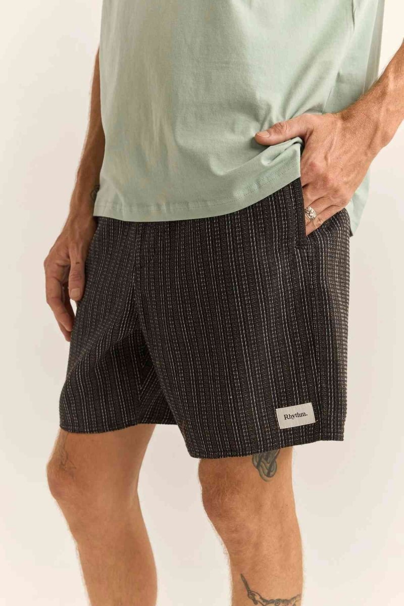 Linen Jacquard Stripe Jam Mann#ShortsRhythm