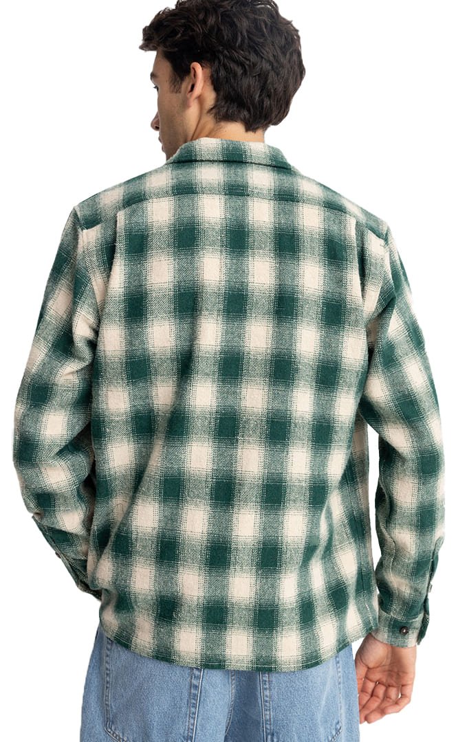 Plaid Ls Chemise Manches Longues Flanelle Homme#ChemisesRhythm