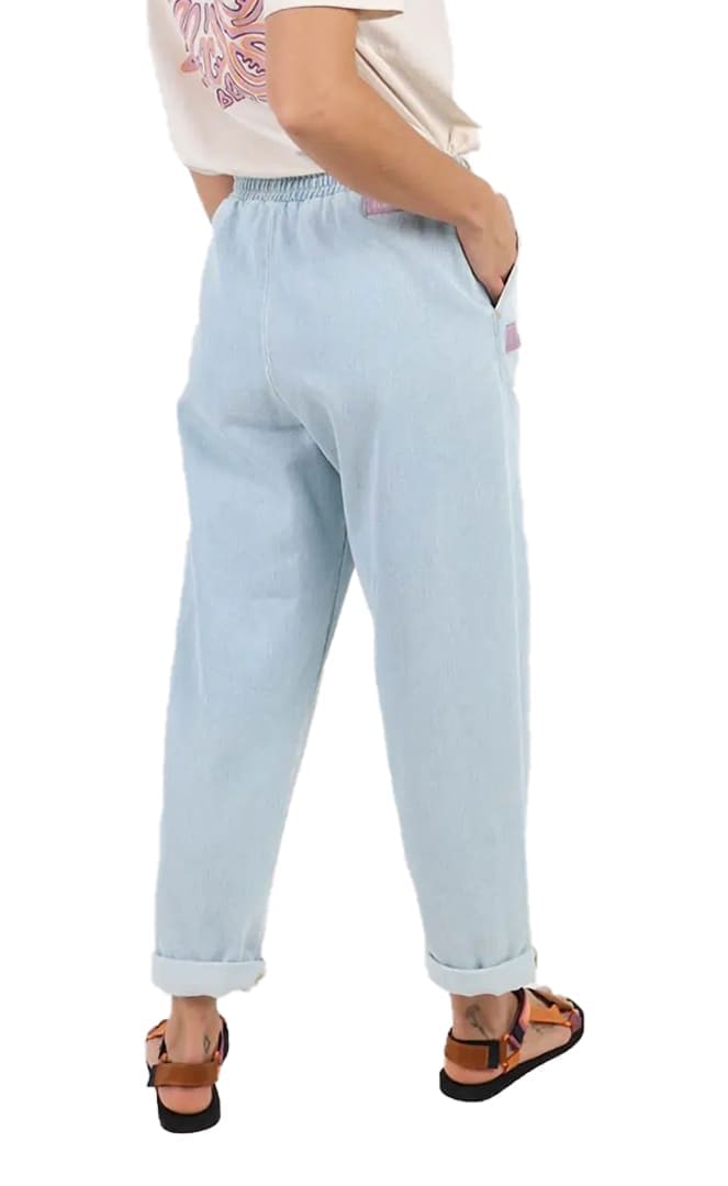 RYANNI Pantalon Denim Taille haute Femme#PantalonsOxbow