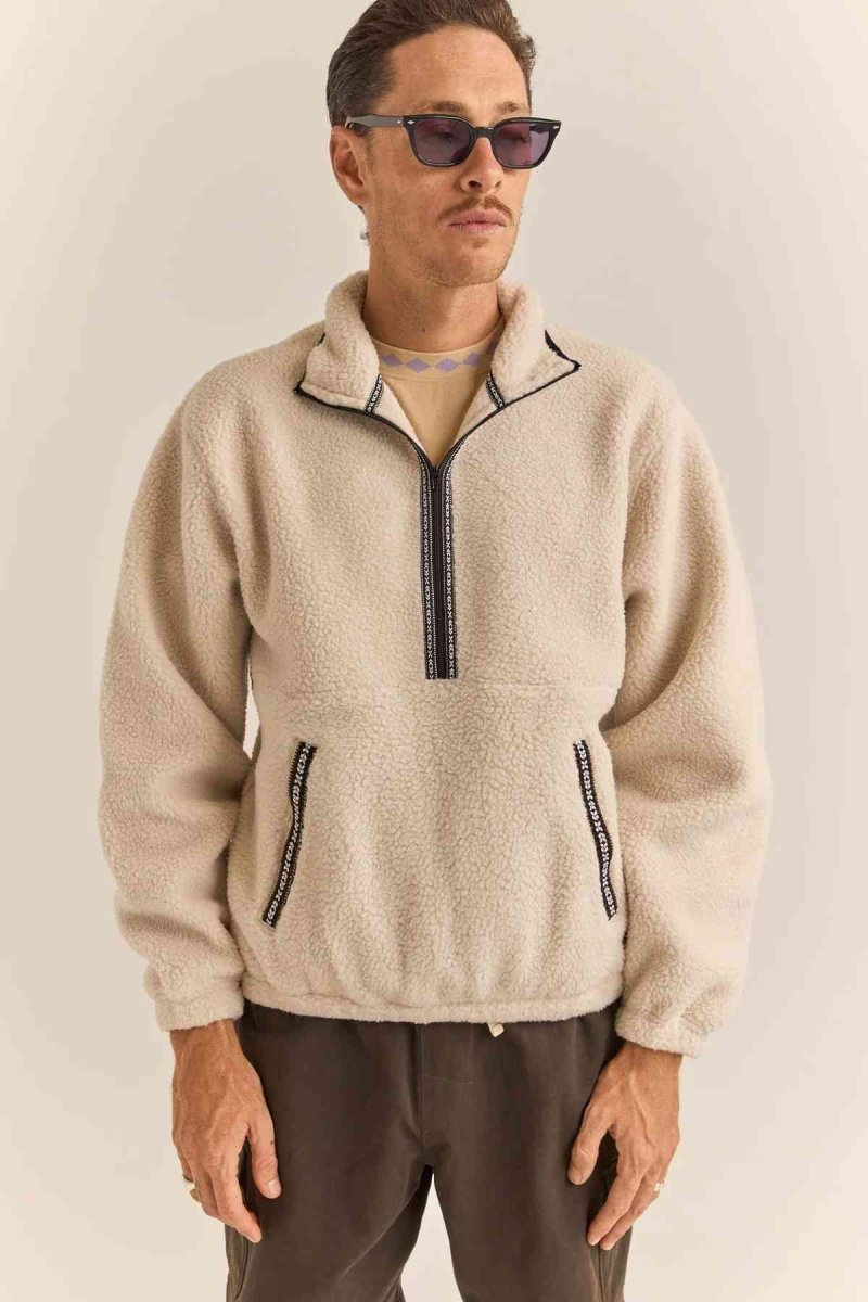 Sherpa Pullover Homme#SweatsRhythm