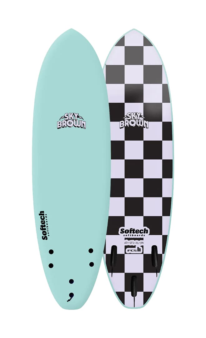 Sky Brown Seafoam Planche De Surf Mousse#SoftboardsSoftech