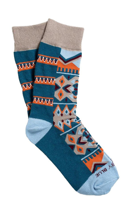 Softhemp Fairisle Chaussettes#ChaussettesUnited By Blue