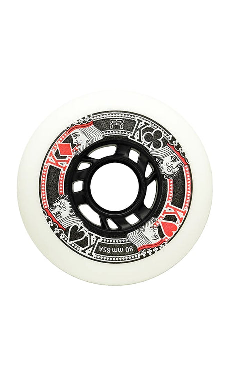 Street Kings 76mm 85A Inline-Skate Räder (4er Set)#RouesFr Skates