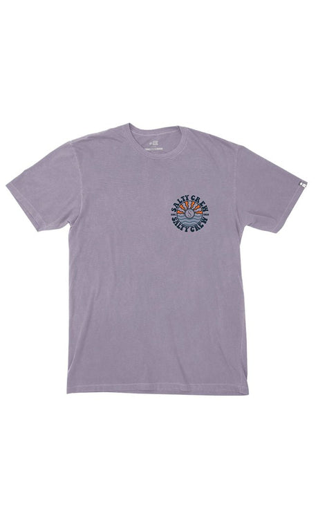 Sun Waves Premium Lavender T - Shirt S/S Homme#Tee ShirtsSalty Crew