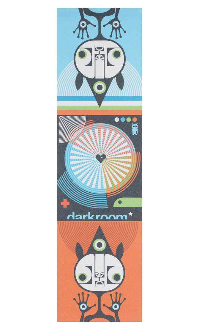 Test Pattern 9 X 33 Grip Skateboard#GripsDarkroom