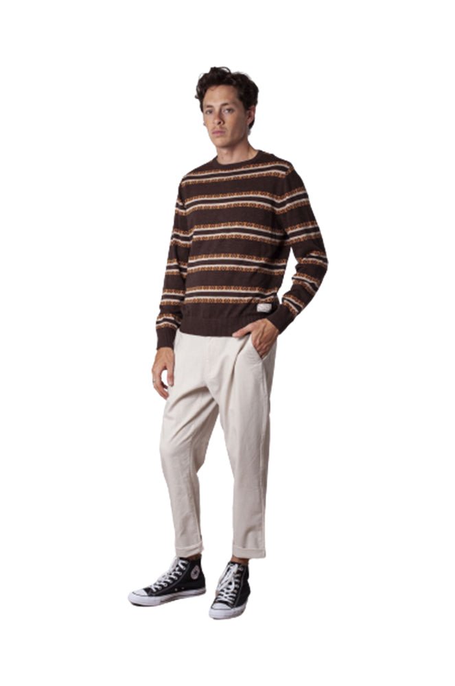 The Buzz Stripe Tricot Homme#PullRhythm