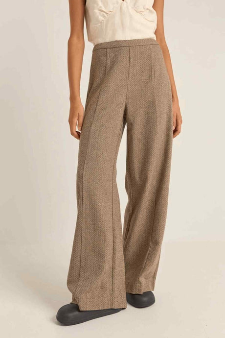 Whitehaven Wide Leg Pantalon Femme#PantalonsRhythm