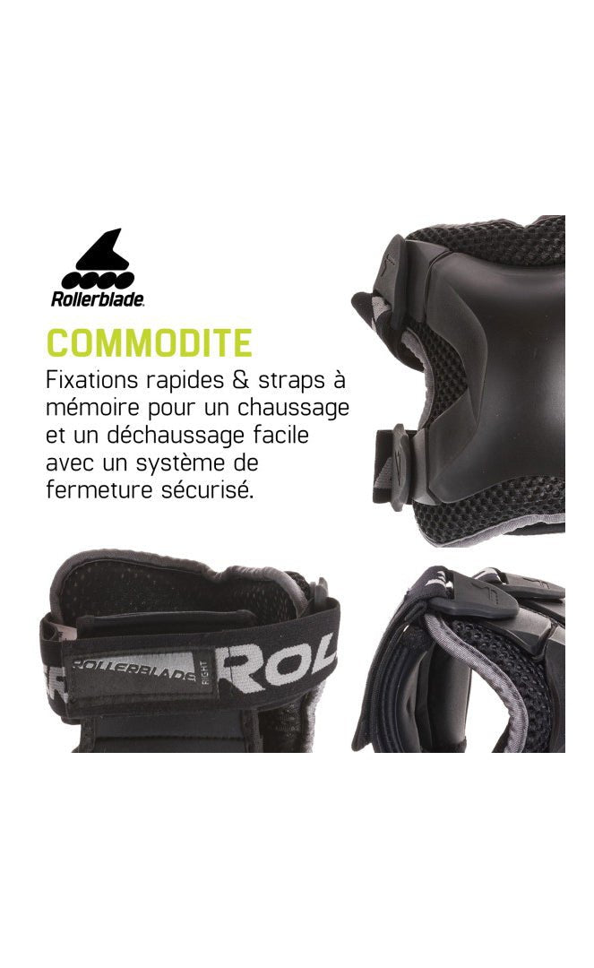 X - Gear Pack de Protections Skate Roller Femme#PacksRollerblade