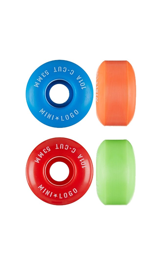 53Mm C-Cut Ii 101A Roues De Skate#Roues SkateMini Logo