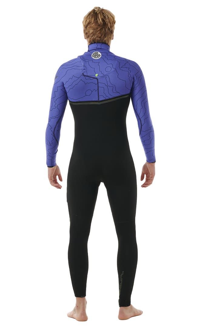 E Bomb 4/3Mm Zip Free Combinaison Surf Homme