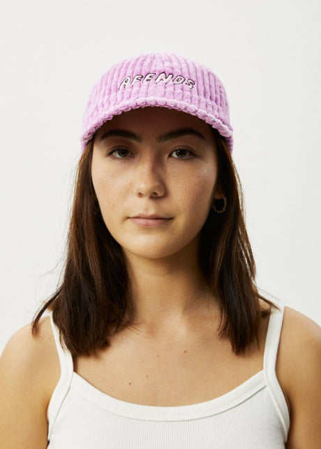 Afends Unisex Day Dream - Corduroy 6 Panel Cap - Candy#Accessories - HeadwearAfends