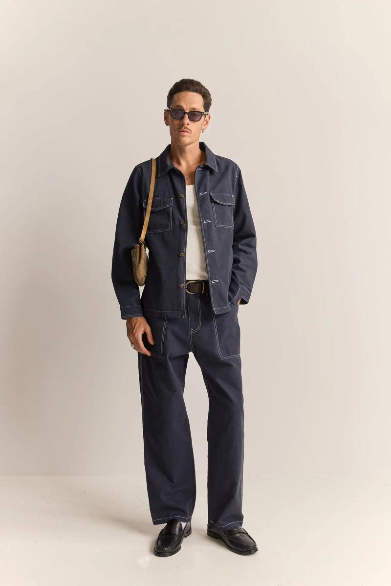 Carpenter Canvas Pant Men#Rhythm Pants