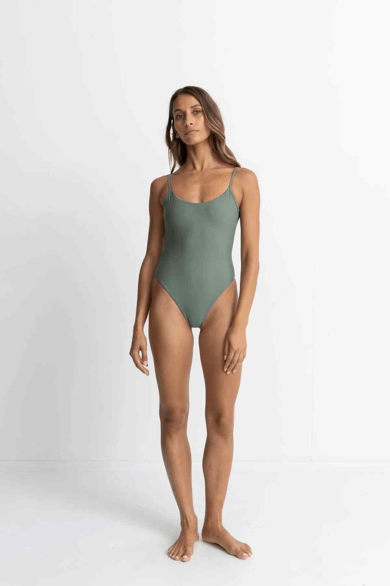 Classic Minimal Maillot De Bain 1 Pièce Femme#Maillots De BainRhythm