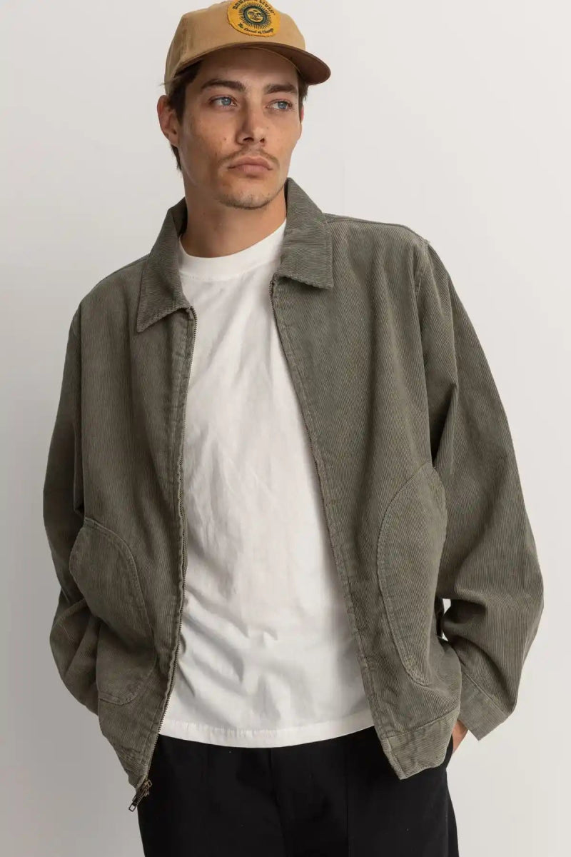 Cord Utility Jacket Men#Rhythm Jackets