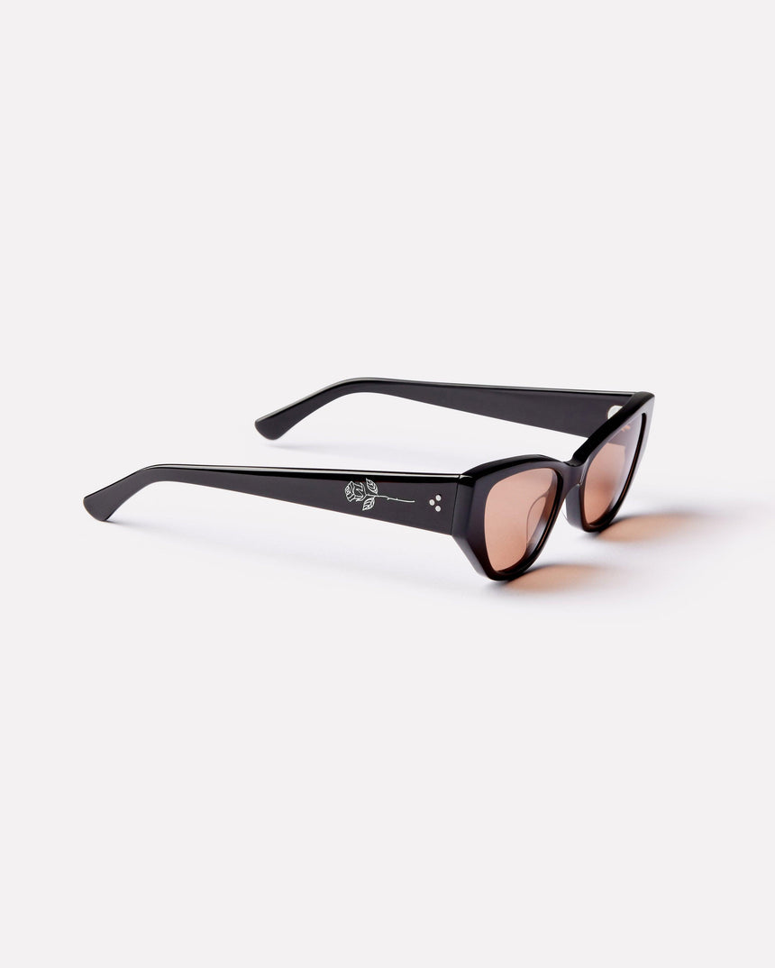 Reprise x Jack Freestone - Black Polished / Bronze Amber Polarized - Sunglasses - EPOKHE EYEWEAR