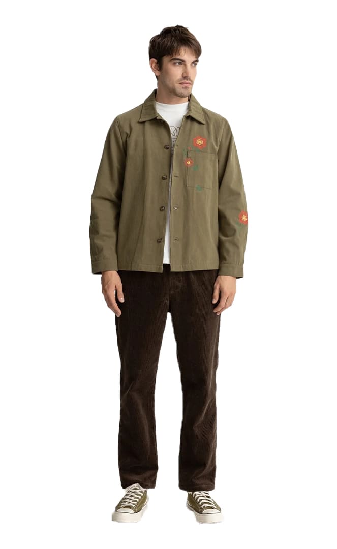 Flower Cpo Men's Overshirt#Rhythm Shirts