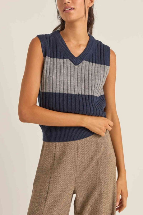 Gatwick Sweater Vest Femme#PullRhythm