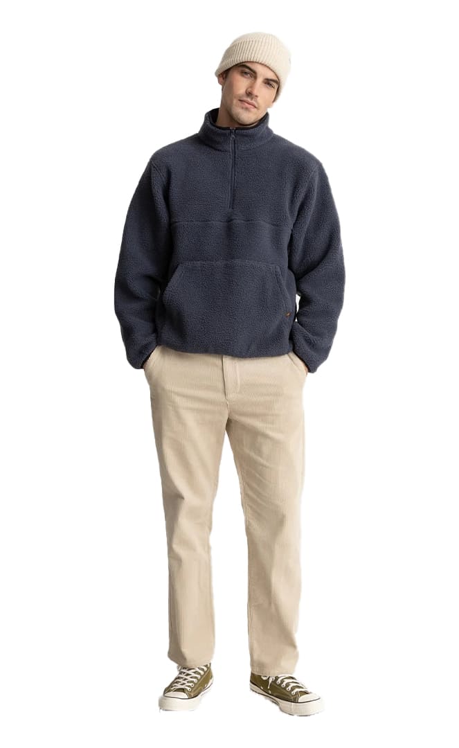 Half Zip Sherpa Pull à Demi - Zip Homme#SweatsRhythm