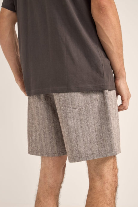 Linen Stripe Fatigue Jam Men#ShortsRhythm