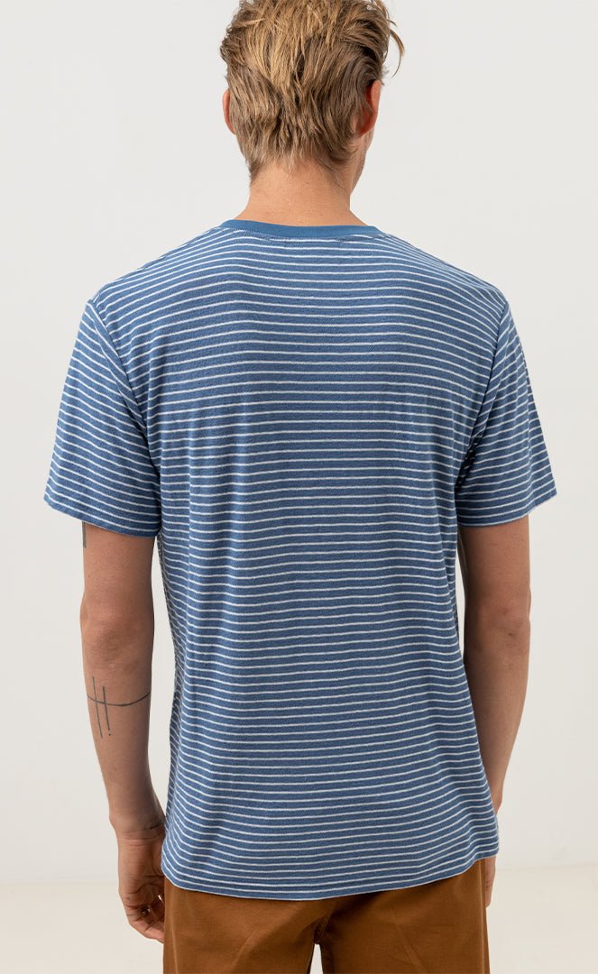 Linen Stripe T - Shirt Homme#Tee ShirtsRhythm