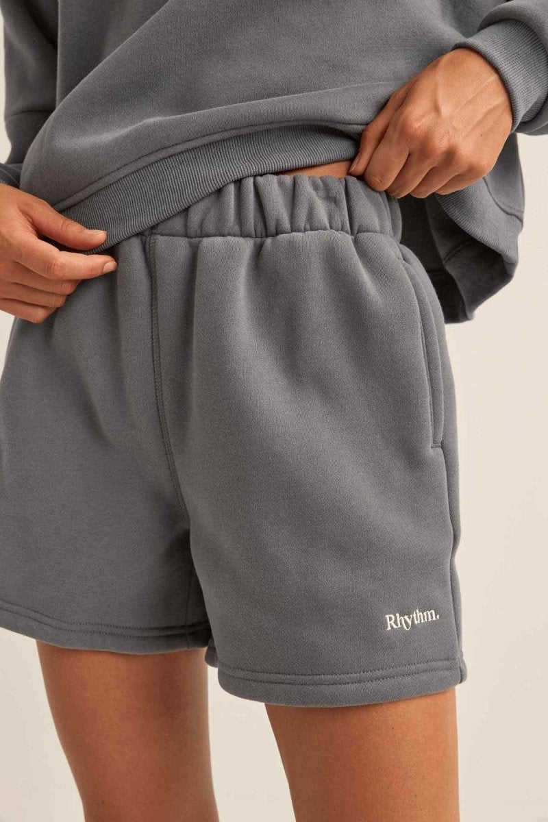 Logo Fleece Women's Shorts#ShortsRhythm