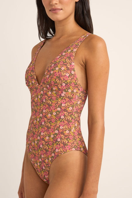 Marie Floral Classic One Piece Femme#Maillots De BainRhythm