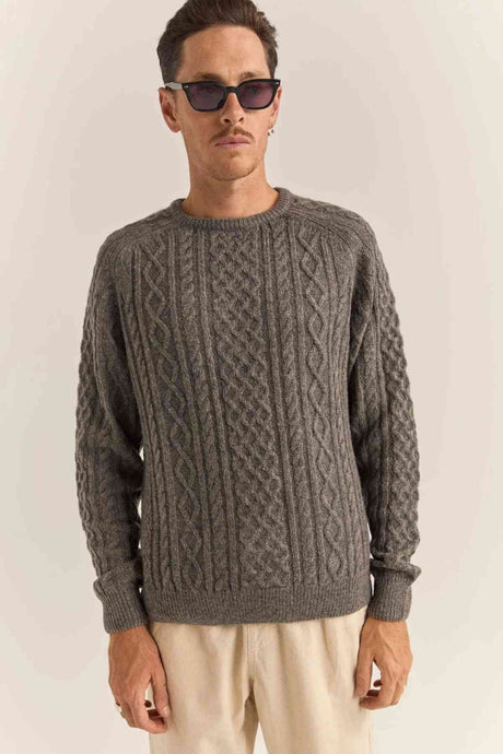 Mohair Fishermans Knit Homme#PullRhythm