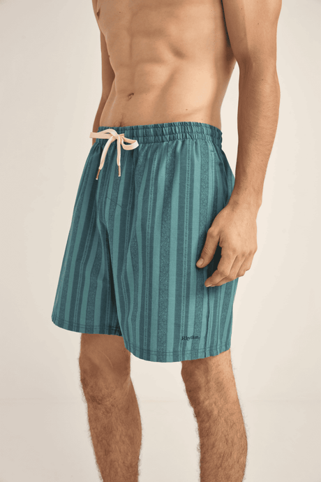 Paisley Stripe Beach Short Homme#ShortsRhythm