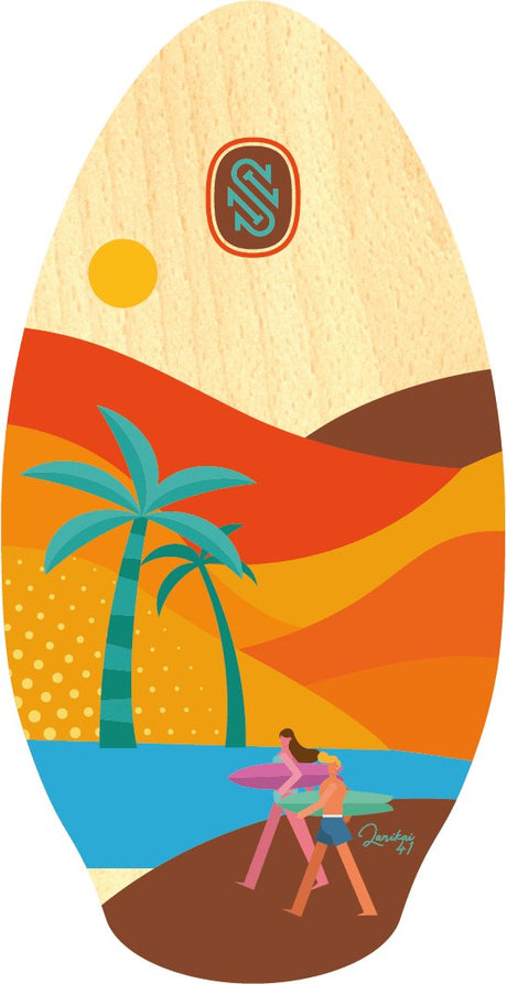 Wooden Skim Board#SkimboardsSkim One