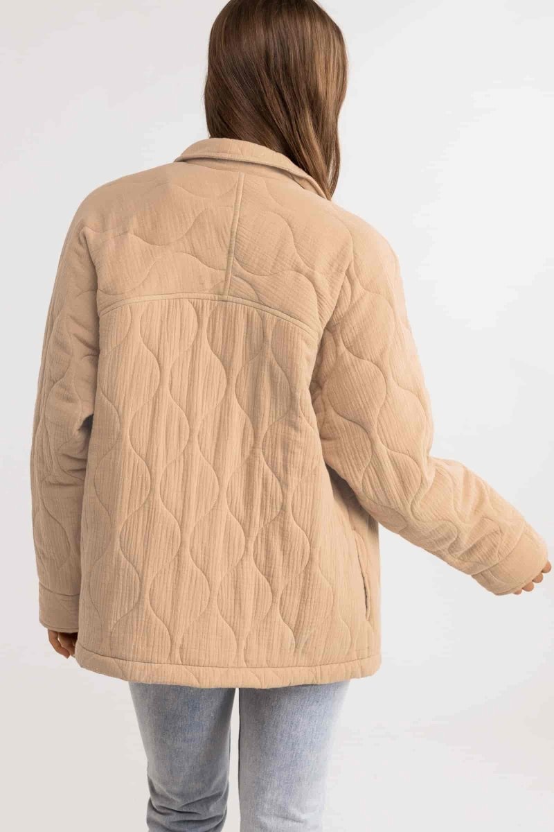 Rhodes Quilted Veste Femme#VestesRhythm