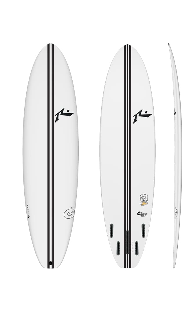 Rusty Eggnot Tec Midlength Surfboard#Funboard / HybrideTorq