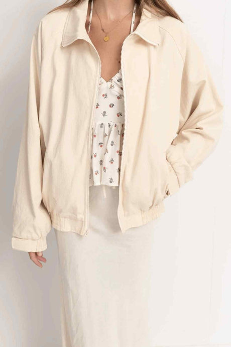 Santa Monica Bomber Women's Jacket#Rhythm Jackets