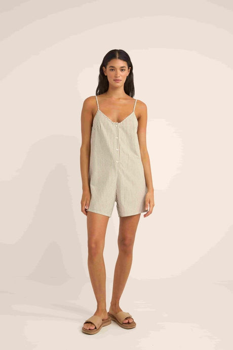 Valley Stripe Adjustable Romper Femme#Combinaisons StreetRhythm