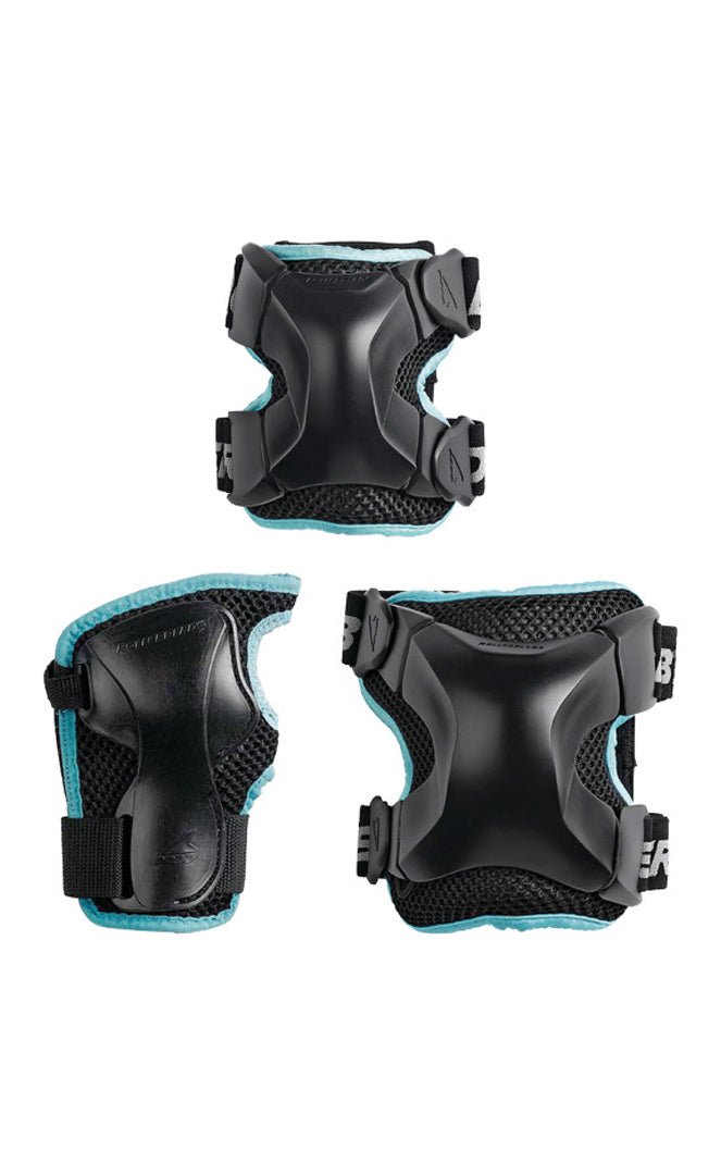 X - Gear Pack de Protections Skate Roller Femme#PacksRollerblade