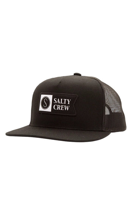 Alpha Twill Trucker Chapeau#Salty Crew Caps