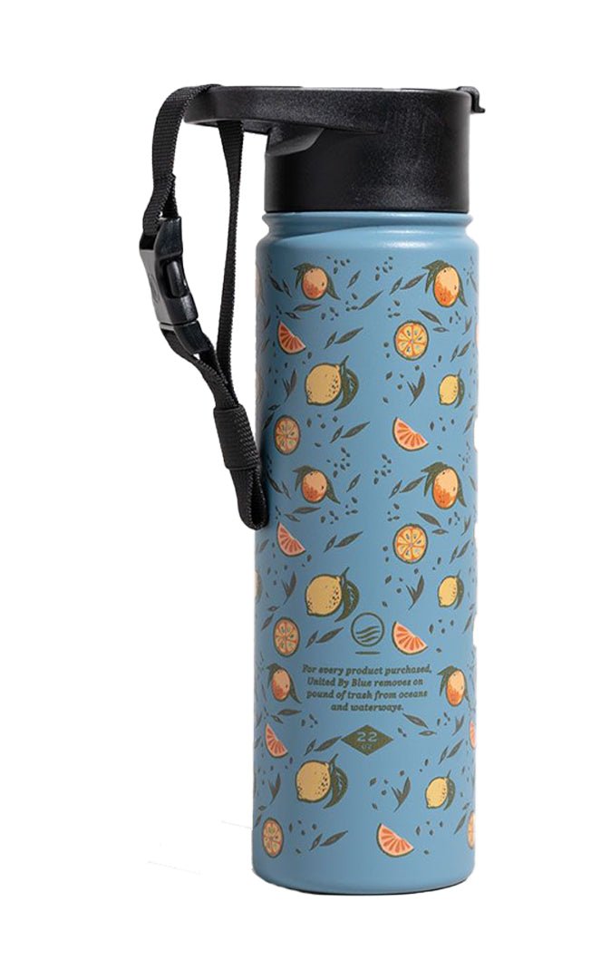 Insulated Steel Flask 65 Cl#BottlesUnited By Blue