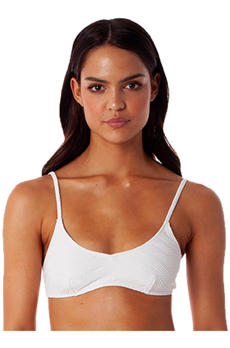 Rhythm Maldives Trilette Top WHITE