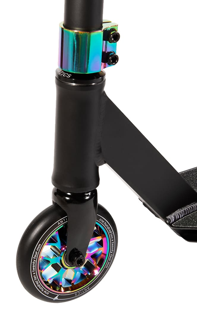 Ace Black/Oil Slick Trottinette Freestyle Complete#Trottinettes FreestyleAntics