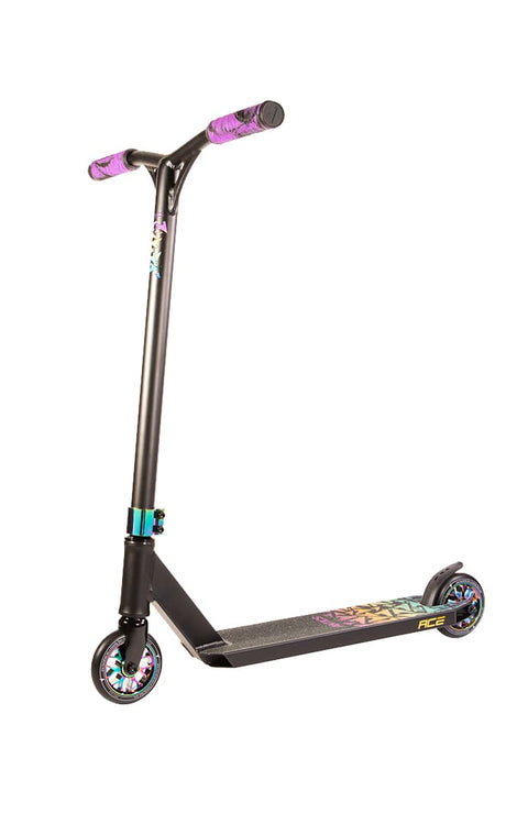 Ace Black/Oil Slick Trottinette Freestyle Complete#Trottinettes FreestyleAntics