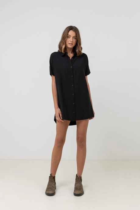 Camisa clásica Vestido de playa para mujer#OverswimRhythm