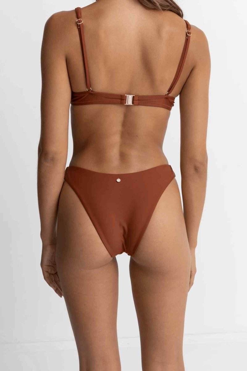 Classic Hi Cut Bas De Maillot Femme#Rhythm Swimwear