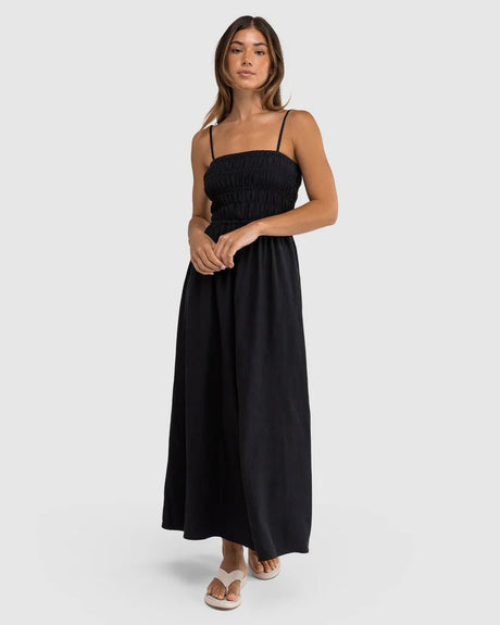 Vestido Midi Maxi Clásico con Tirantes#DressRhythm