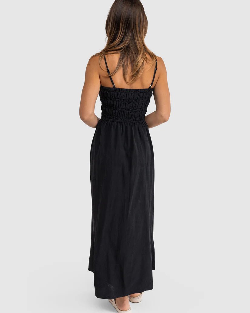 Vestido Midi Maxi Clásico con Tirantes#DressRhythm