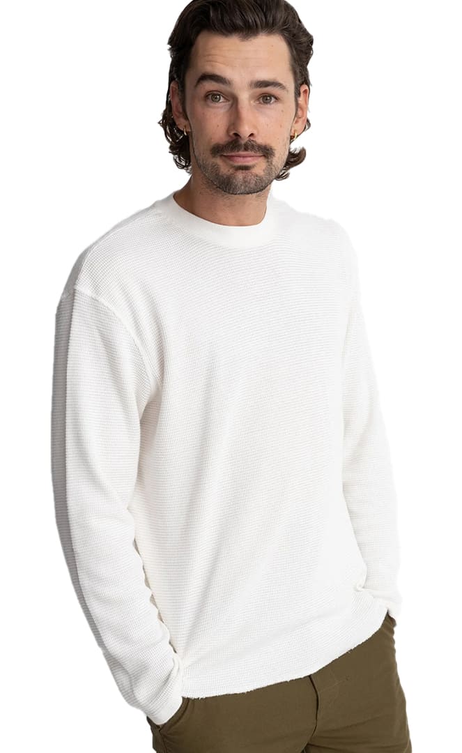 Classic Waffle Tricot Homme#PullRhythm