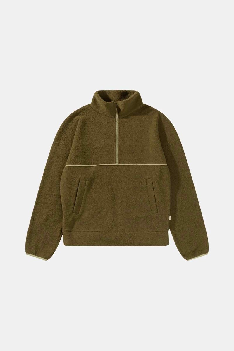 Contrast Quarter Zip Pullover Homme#SweatsRhythm